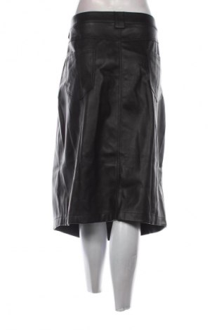 Fustă de piele Violeta by Mango, Mărime XXL, Culoare Negru, Preț 252,67 Lei