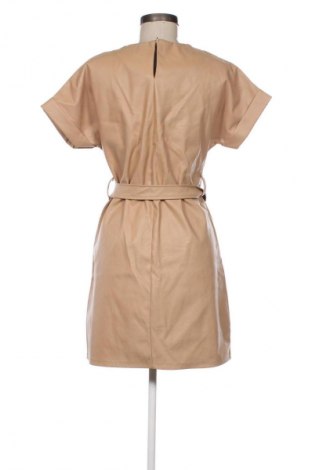 Rochie de piele Unbranded, Mărime M, Culoare Bej, Preț 81,04 Lei