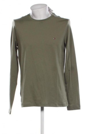 Męska bluzka Tommy Hilfiger, Rozmiar L, Kolor Zielony, Cena 407,99 zł