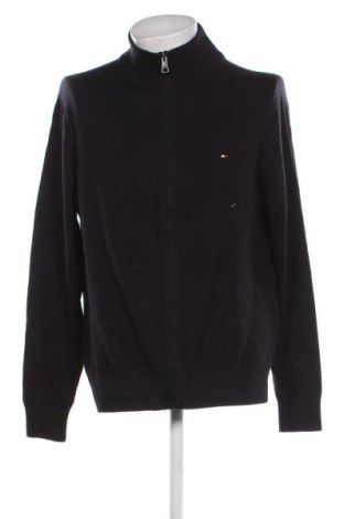 Herren Strickjacke Tommy Hilfiger, Größe XL, Farbe Schwarz, Preis 152,99 €
