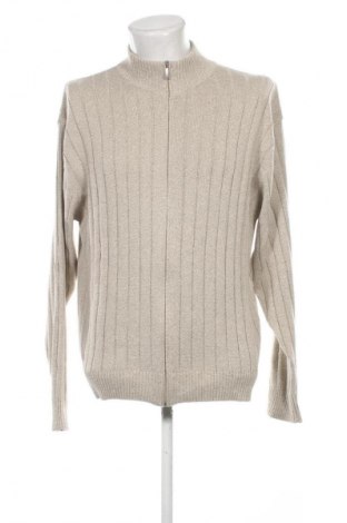 Herren Strickjacke Via Cortesa, Größe L, Farbe Beige, Preis € 27,99