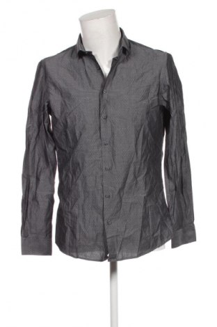 Herrenhemd Angelo Litrico, Größe M, Farbe Grau, Preis € 20,99