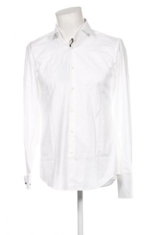 Herrenhemd Hugo Boss, Größe M, Farbe Weiß, Preis 132,99 €