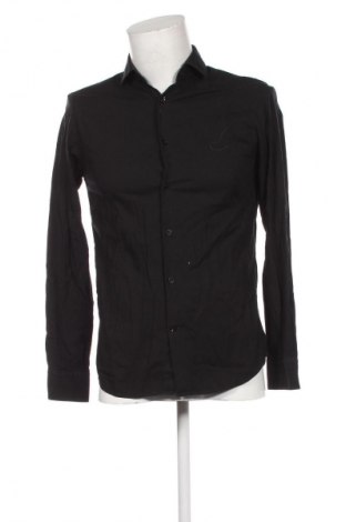 Cămașă de bărbați Jack & Jones, Mărime M, Culoare Negru, Preț 248,00 Lei