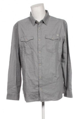 Herrenhemd Jack & Jones, Größe XXL, Farbe Grau, Preis € 23,99