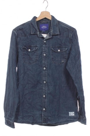 Herrenhemd Mills Brothers, Größe M, Farbe Blau, Preis € 20,99