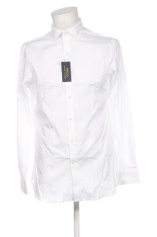 Herrenhemd Polo By Ralph Lauren, Größe M, Farbe Weiß, Preis 152,99 €