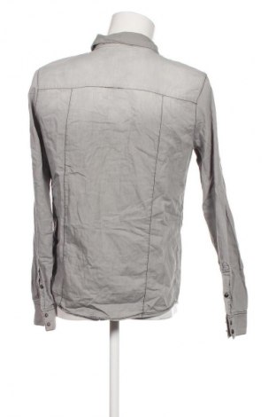 Cămașă de bărbați Pull&Bear, Mărime M, Culoare Gri, Preț 98,99 Lei