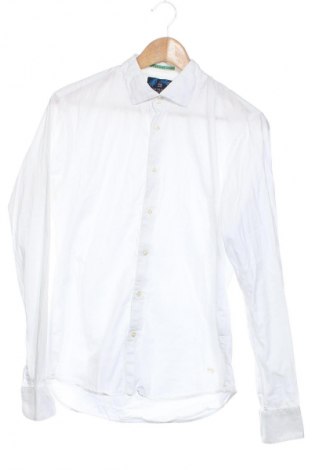 Męska koszula Scotch & Soda, Rozmiar M, Kolor Srebrzysty, Cena 160,23 zł