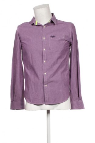 Pánská košile  Superdry, Velikost S, Barva Fialová, Cena  498,00 Kč
