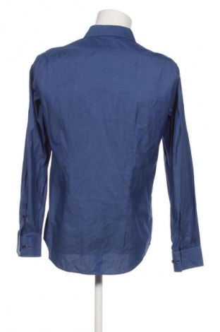 Herrenhemd Theo Wormland, Größe M, Farbe Blau, Preis € 17,14