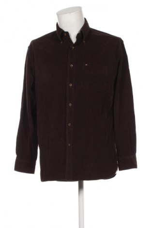 Pánská košile  Tommy Hilfiger, Velikost M, Barva Hnědá, Cena  692,00 Kč
