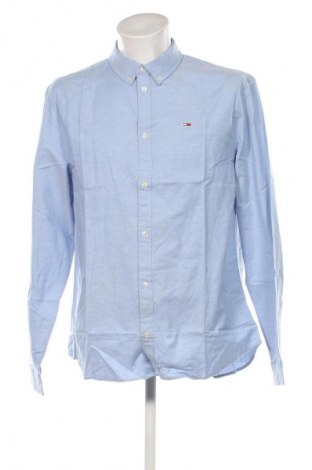 Herrenhemd Tommy Jeans, Größe XXL, Farbe Blau, Preis € 97,99