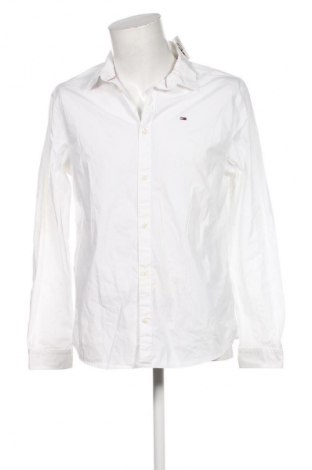 Pánska košeľa  Tommy Jeans, Veľkosť XL, Farba Biela, Cena  31,71 €