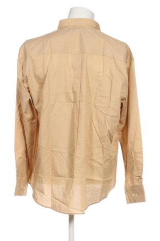 Herrenhemd Unbranded, Größe XXL, Farbe Beige, Preis € 20,99