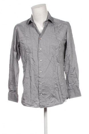 Herrenhemd Unbranded, Größe M, Farbe Grau, Preis € 20,99