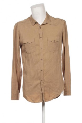 Herrenhemd Zara, Größe L, Farbe Braun, Preis € 17,37