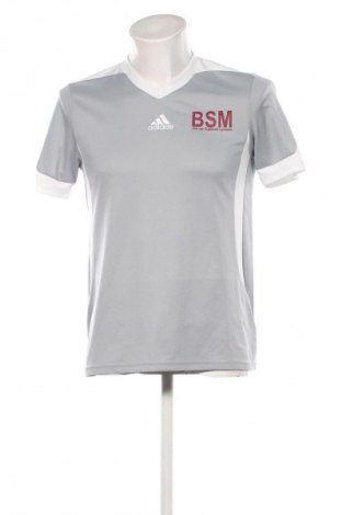 Herren T-Shirt Adidas, Größe S, Farbe Grau, Preis € 9,46