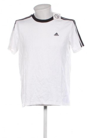 Męski T-shirt Adidas, Rozmiar M, Kolor Biały, Cena 64,00 zł