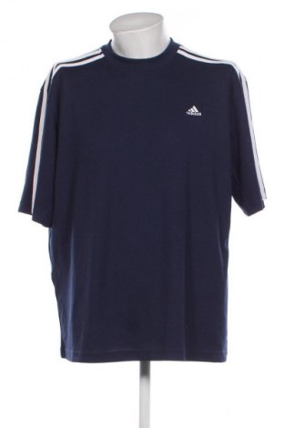 Tricou de bărbați Adidas, Mărime XL, Culoare Albastru, Preț 73,00 Lei