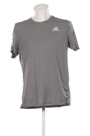 Herren T-Shirt Adidas, Größe 3XL, Farbe Grau, Preis € 18,99