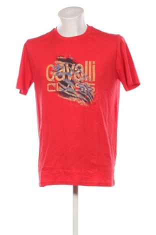 Pánské tričko  Cavalli Class, Velikost XXL, Barva Červená, Cena  1 455,00 Kč
