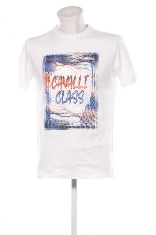 Herren T-Shirt Cavalli Class, Größe L, Farbe Weiß, Preis 57,83 €