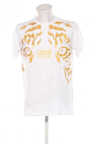 Herren T-Shirt Cavalli Class, Größe XXL, Farbe Weiß, Preis 57,83 €