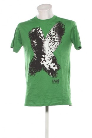 Herren T-Shirt Cavalli Class, Größe L, Farbe Grün, Preis € 58,31