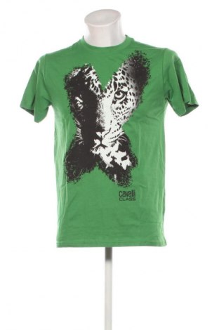 Herren T-Shirt Cavalli Class, Größe M, Farbe Grün, Preis 57,83 €