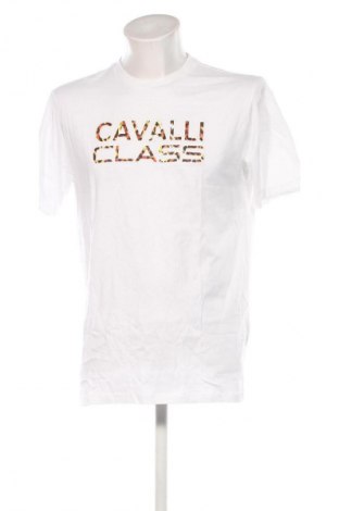 Tricou de bărbați Cavalli Class, Mărime XXL, Culoare Alb, Preț 309,73 Lei