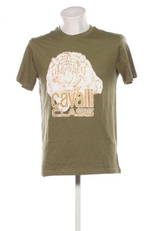 Tricou de bărbați Cavalli Class, Mărime L, Culoare Verde, Preț 309,73 Lei