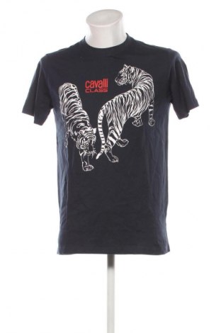 Herren T-Shirt Cavalli Class, Größe L, Farbe Blau, Preis 57,83 €