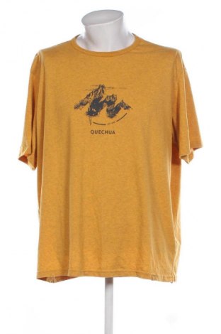 Pánské tričko  Decathlon, Velikost 4XL, Barva Žlutá, Cena  165,00 Kč