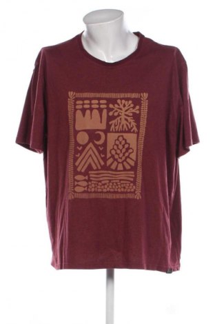 Pánské tričko  Decathlon, Velikost 4XL, Barva Červená, Cena  241,00 Kč
