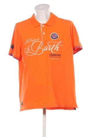 Herren T-Shirt Gaastra, Größe 3XL, Farbe Orange, Preis € 39,62