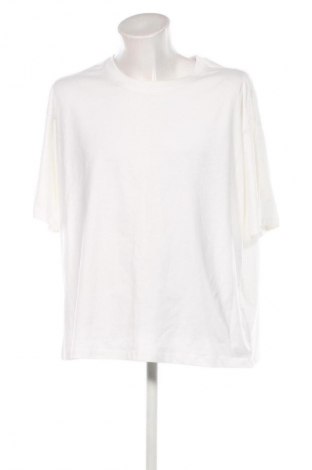 Herren T-Shirt H&M, Größe L, Farbe Weiß, Preis 15,68 €