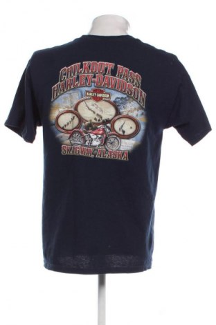 Ανδρικό t-shirt Harley-Davidson, Μέγεθος M, Χρώμα Μπλέ, Τιμή 21,09 €