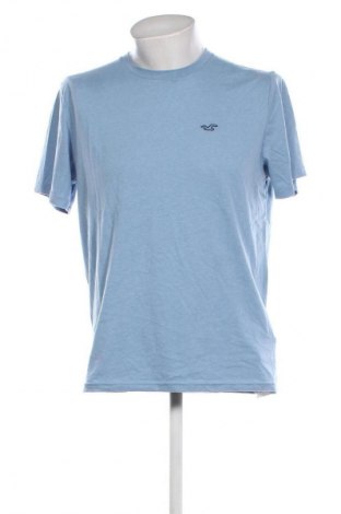 Męski T-shirt Hollister, Rozmiar L, Kolor Niebieski, Cena 111,99 zł