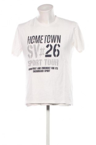 Herren T-Shirt Livergy, Größe M, Farbe Weiß, Preis € 9,76
