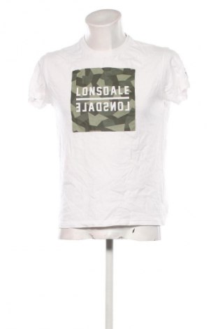 Herren T-Shirt Lonsdale, Größe S, Farbe Weiß, Preis € 9,72
