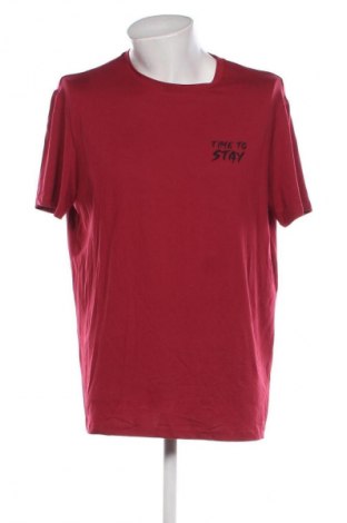 Tricou de bărbați SHEIN, Mărime XXL, Culoare Roșu, Preț 64,99 Lei
