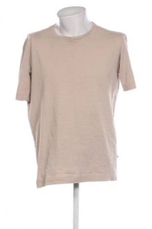 Ανδρικό t-shirt Selected Homme, Μέγεθος M, Χρώμα  Μπέζ, Τιμή 17,44 €