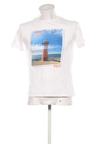 Herren T-Shirt Sinsay, Größe S, Farbe Weiß, Preis € 9,72