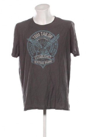 Herren T-Shirt Tom Tailor, Größe 3XL, Farbe Grau, Preis € 20,41