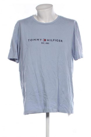 Pánské tričko  Tommy Hilfiger, Velikost XL, Barva Modrá, Cena  399,00 Kč