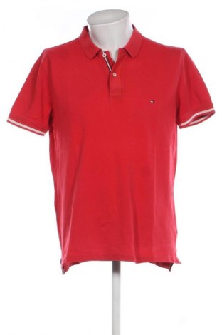 Pánské tričko  Tommy Hilfiger, Velikost L, Barva Červená, Cena  1 047,00 Kč