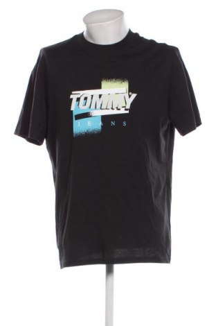 Ανδρικό t-shirt Tommy Jeans, Μέγεθος L, Χρώμα Μαύρο, Τιμή 40,71 €