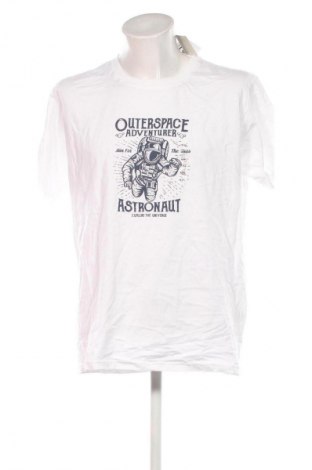 Мъжка тениска Unbranded, Размер 4XL, Цвят Бял, Цена 31,99 лв.