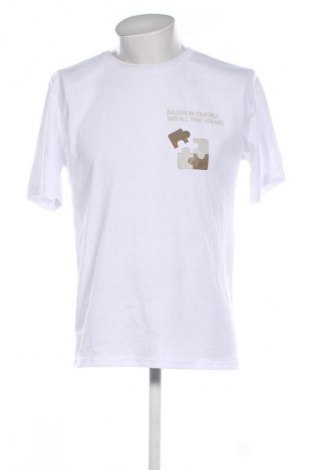 Herren T-Shirt Unbranded, Größe XL, Farbe Weiß, Preis € 18,47
